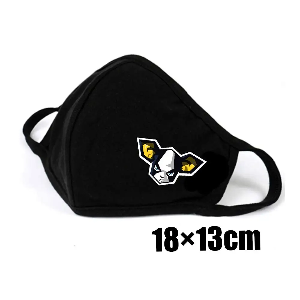 

Eshop Anime JoJo's Bizzare Adventure Anti-fog Dustproof Mask Motorcycle Trendy Anti-haze Anti Dust Mouth Face Cotton Masks