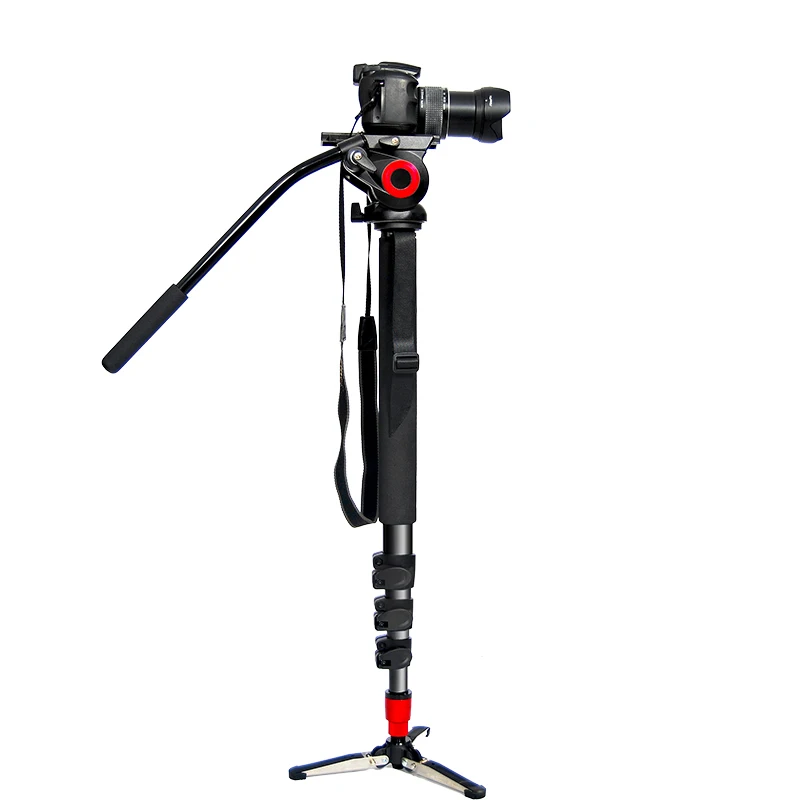 

Aluminum Professional flexible monopod Portable camera tripod for dslr digital camera camcorder use extendable single leg tripod