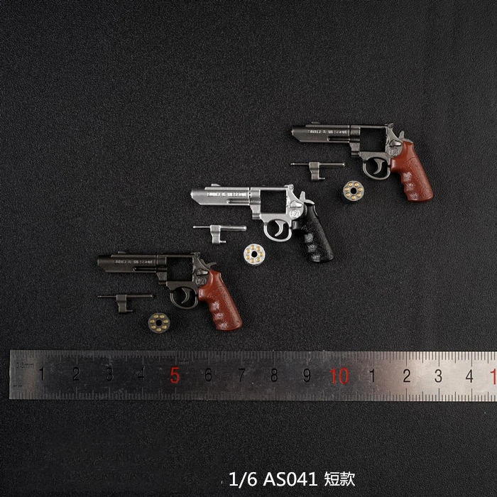 1/6 Scale Solider Figure Scene Accessories M&P Revolver Gun Weapon Model AS041 for 12\ 1/6 Scale Solider Figure Scene Accessories M&P Revolver Gun Weapon Model AS041 for 12\