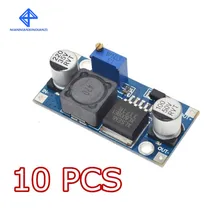 10 шт. XL6009 DC-DC усилитель модуль питания модуль Выход регулируется Супер LM2577 Повышающий Модуль