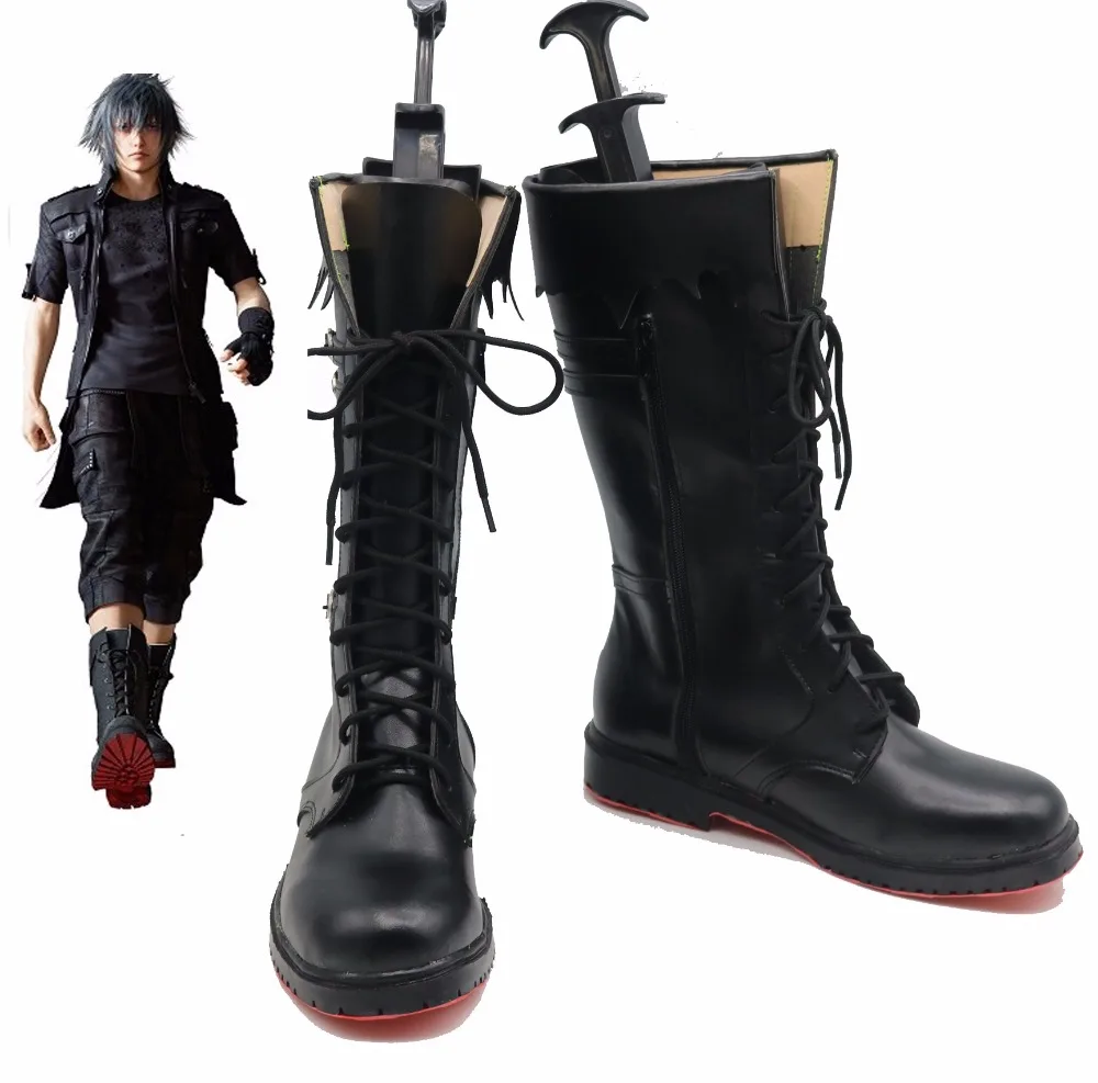Новинка; ботинки для костюмированной вечеринки в стиле аниме «Final Fantasy XV Noctis Lucis Caelum»; модная обувь на заказ