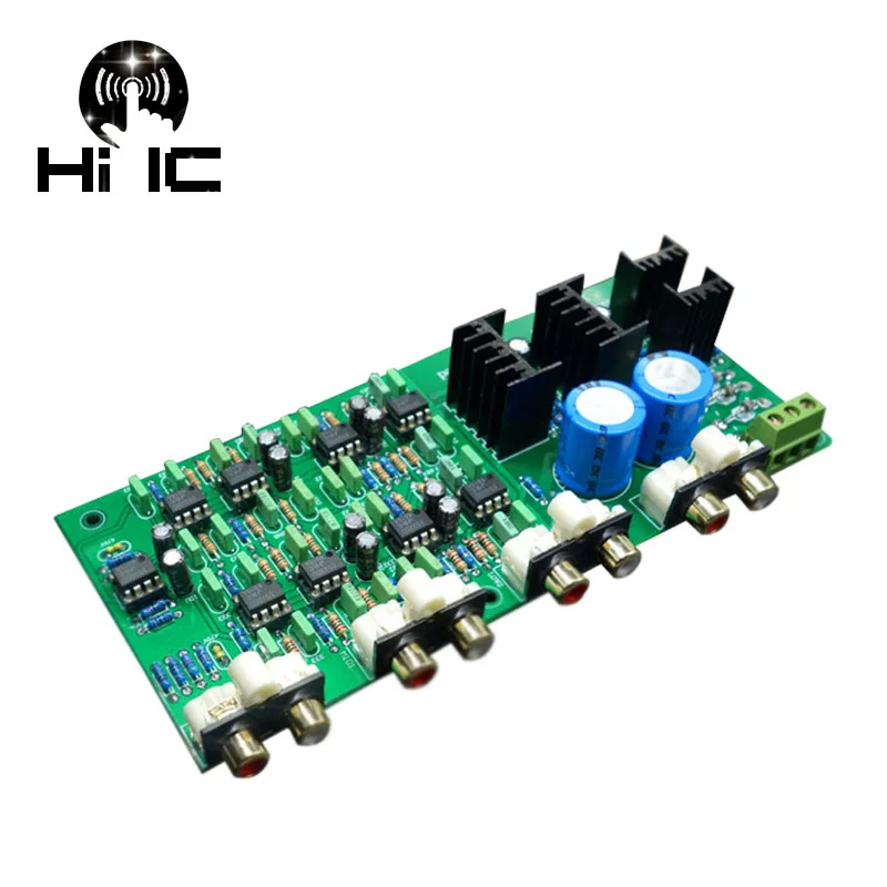 

Pre-amplifier Electronic Frequency Division Board Linkwitz-Riley 3 Frequency Division Replaceable Crossover Point Adjustment