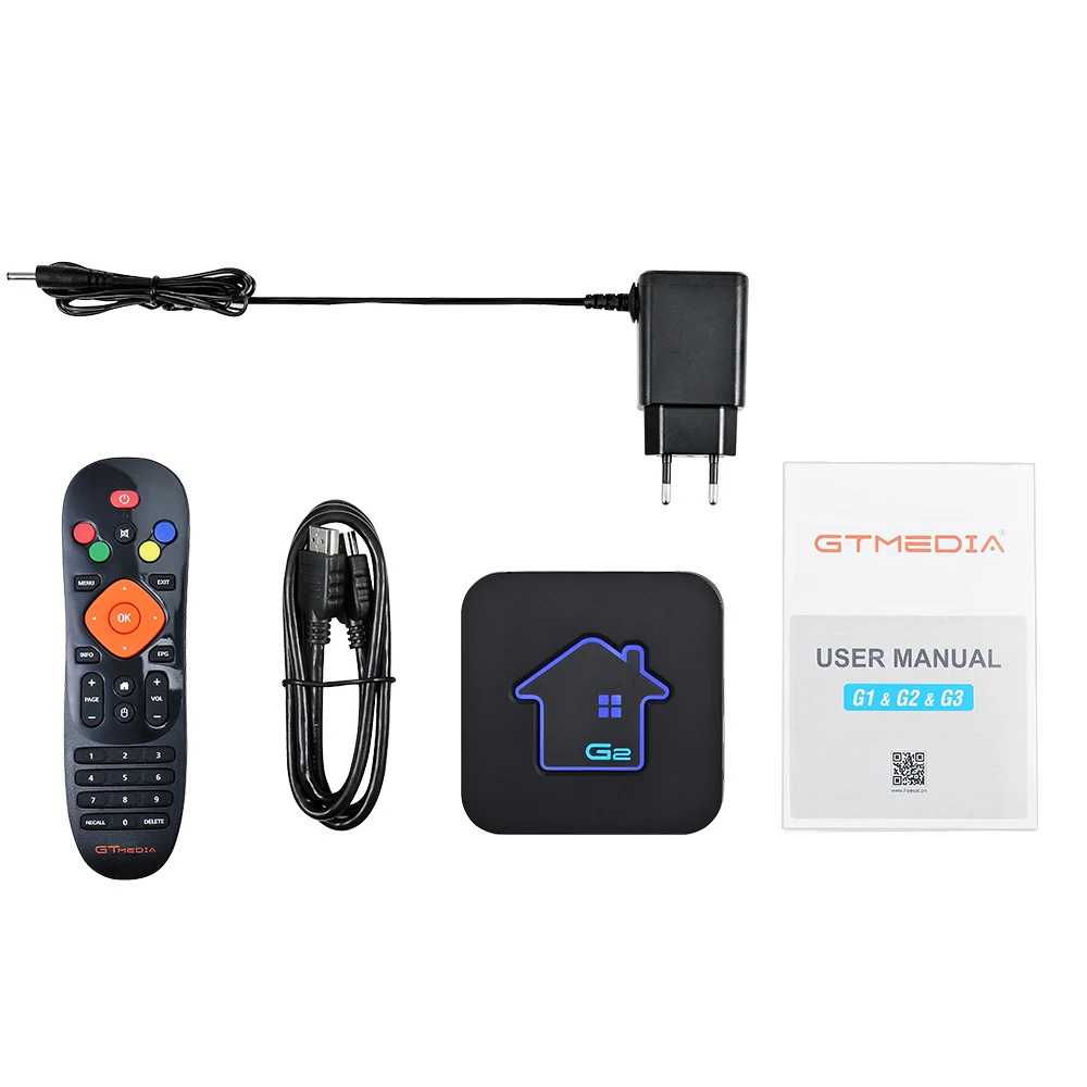 GTMEDIA G2 s905W Android tv box 7,1 2 Гб 16 Гб RAM ROM Wi-Fi передатчик для интернет-телевидения m3u для телеприставки brasil iptv 4k smart tv box Бразилия склад