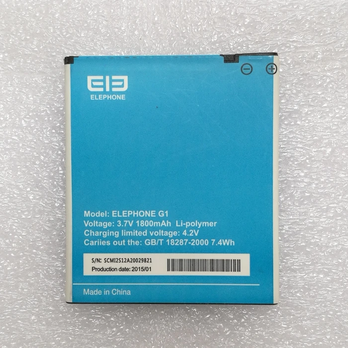 Новый оригинальный сменный аккумулятор Elephone G1 для смартфона G1|battery for elephone|elephone