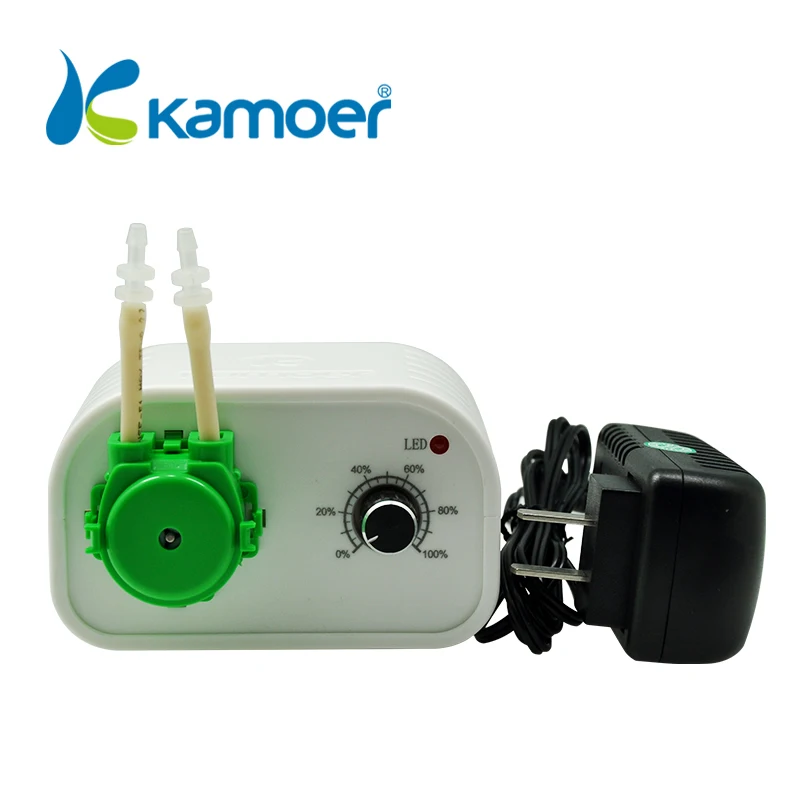 Маленький Интеллектуальный шланговый Насос Kamoer NKCP 24V (4 цвета регулируемый поток