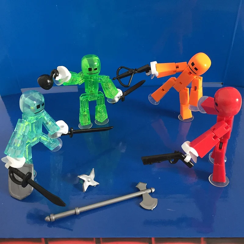 weapon stikbot action figures (7)