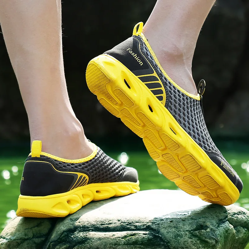 RECOISIN/ женские кроссовки, быстросохнущая обувь для женщин, легкая Уличная обувь, летняя спортивная обувь, дышащая Акваобувь