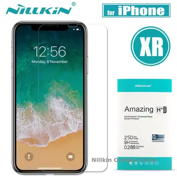 

Nilkin Glass for iPhone X/XS/XR Screen Protector Nillkin 9H Hard Clear Safety Protective Glass for iPhone Xs Max Tempered Glass