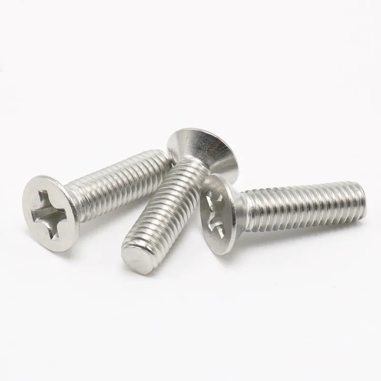 64 шт. #8 32 UNC Phillips Набор винтов с плоской головкой из нержавеющей стали|machine screws|screw