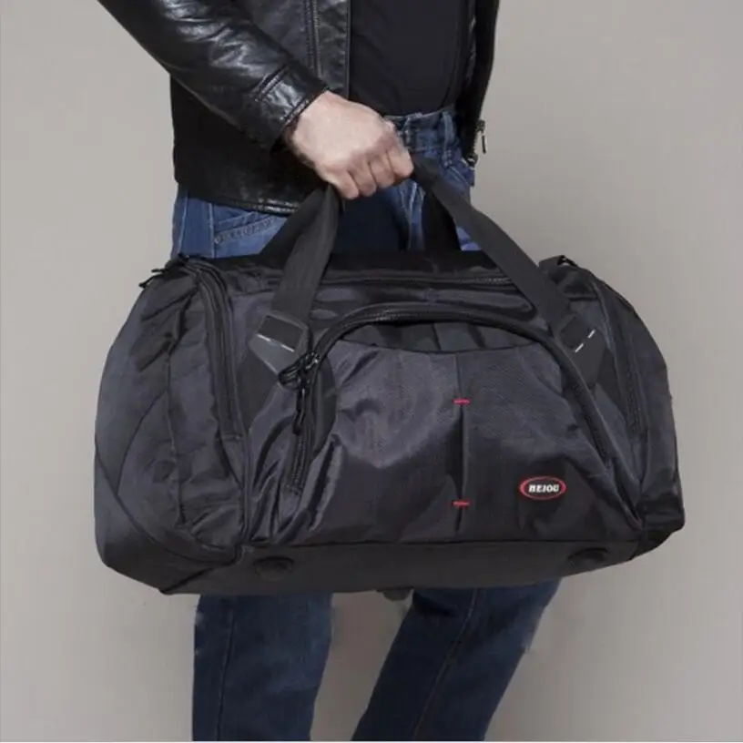 Новый профессиональный одного плеча Gym Bag Фитнес большой Ёмкость C сумка спортивная сумка Training Многофункциональный спортивная сумка
