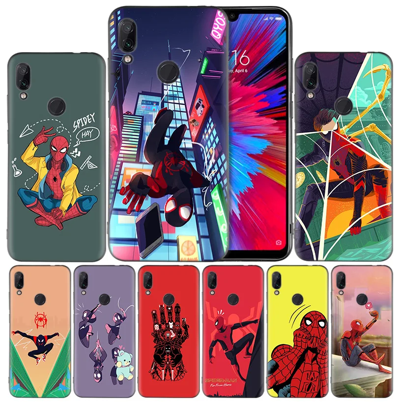 

Spider Man Far From Home Mo Case Cover for Xiaomi Redmi Note 7 7A 7S K20 Y3 6 6A S2 GO 5X 6X Mi A1 A2 8 9T Play Lite Pro Poco F1
