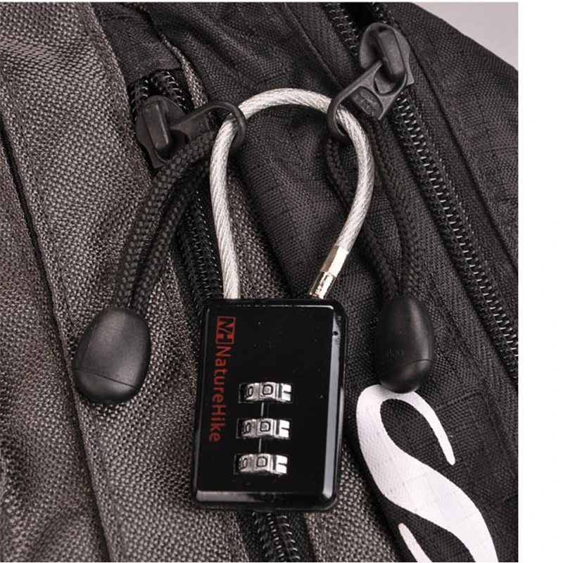 Naturehike комплект для наружного путешествия цинковый сплав+ чемодан из нержавеющей стали кодовый Комбинированный Замок для сумки дневника багажа