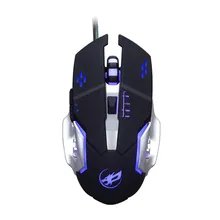 3200 dpi, 6 кнопок, светодиодный, проводной, программирование, Макросъемка, игровая мышь, Мыши для ПК, ноутбука, игр, компьютера, 7 цветов# ZS