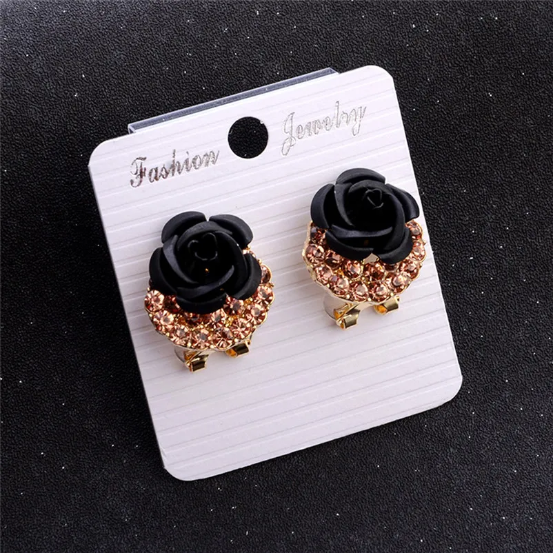 2018 Fashion earrings for women Bohemia Flower Rhinestone  Earrings For Women Summer Style Jewelry Brincos Bijoux Femme J06#N (14)