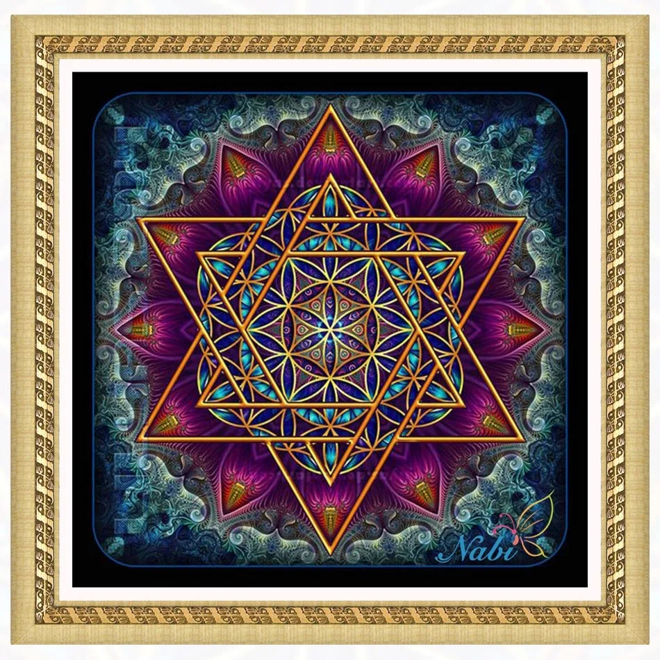 Oil Painting Round diamond mosaic painting diamond embroidery cross