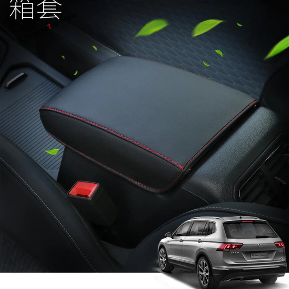 Аксессуары Yimaautotrims для VW Volkswagen Tiguan MK2 2016 2020 подлокотник кобура коврик защитный