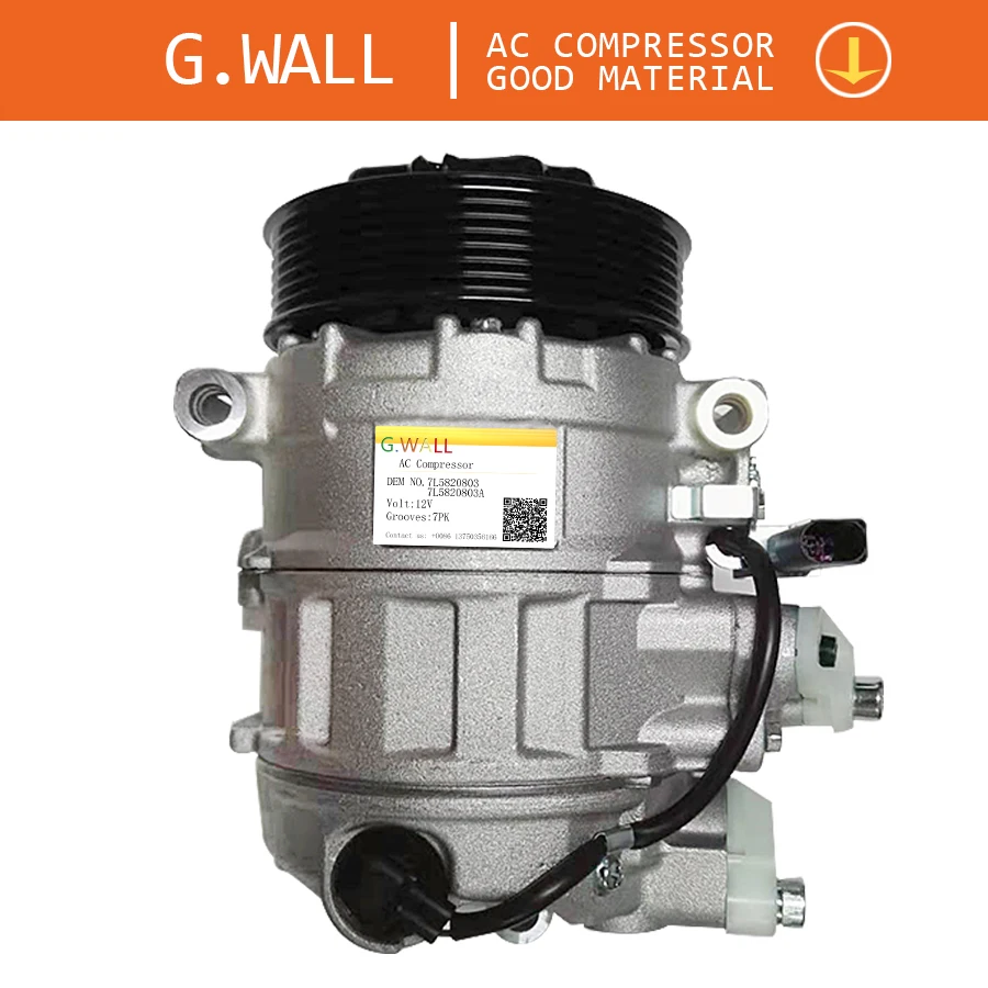 

High quality Brand new 7SEU17C AUTO AC COMPRESSOR FOR PORSCHE CAYENNE 4.5 2004- OE# 7L5820803 7L5820803A 94812601100 94812601101
