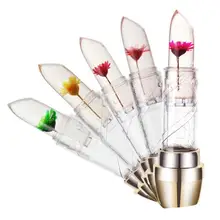 Водонепроницаемый Магия Желе Цветок Цвет Температура изменить увлажняющий губная помада ap18dropship