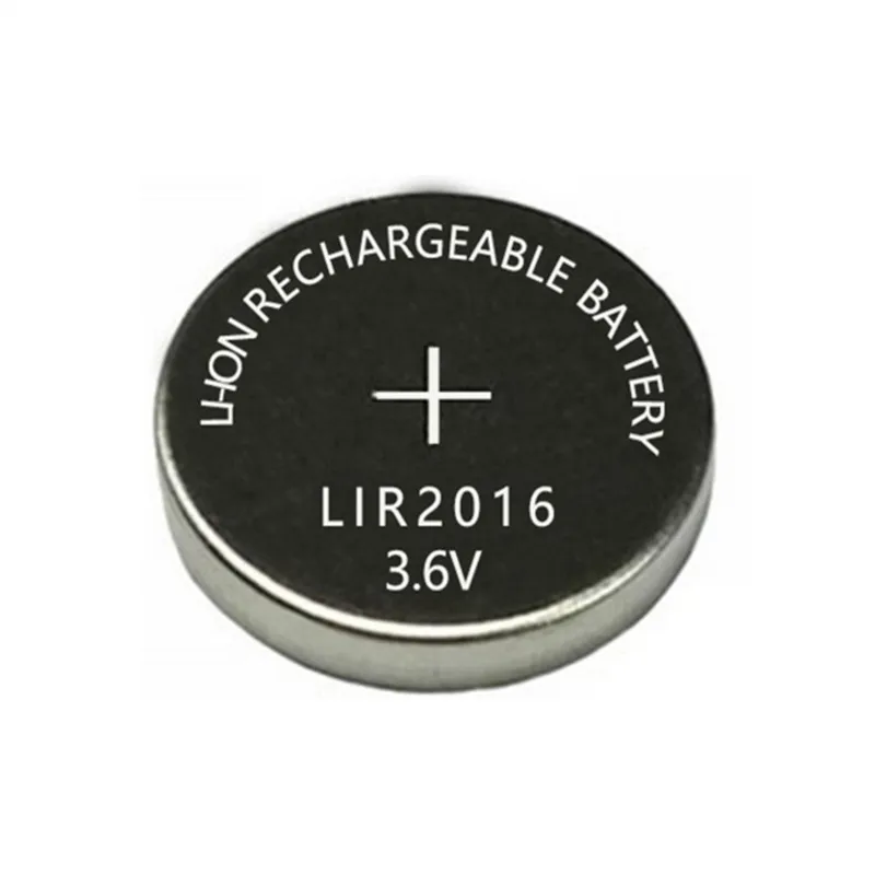 15pcs Original Li Ion Rechargeable Button Cell LIR2016 Recharged 500