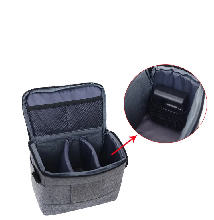 Drone Bags Wennew Coffee Gray Photo Cover DSLR Waterproof Camera Bag SLR Case for Nikon Z7 Z6 D3500 D5600 D5500 D5300 D5200 D5100 D5000 cute camera bags