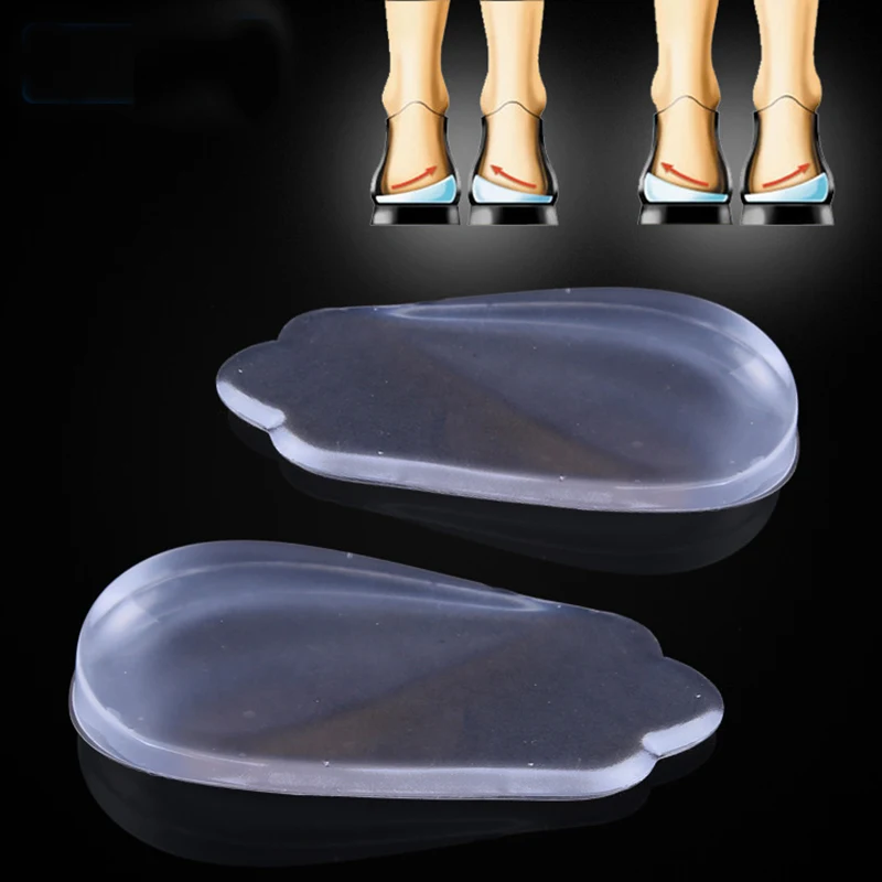 1 Pair Shoes Insoles Heel Lift Insert Pad Cushion O/X Legs Correction Support Cups Gel | Красота и здоровье