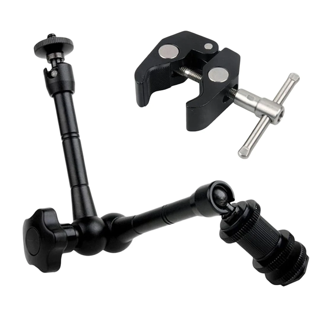 

Centechia Pro 11inch Adjustable Friction Articulating Magic Arm/Super Clamp For DSLR Monitor LED Light Camera Accessories