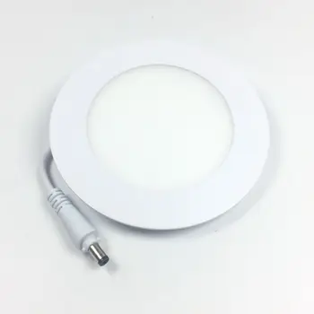 

20pcs/lot Ultra Thin Led Panel Downlight 3w 4w 6w 9w 12w 15w 18w Round Ceiling Recessed Spot Light AC85-265V Painel lamp