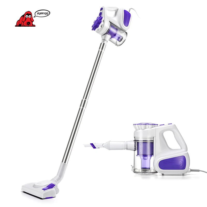 Offerte PUPPYOO A Basso Rumore Cleaner Portable Vuoto della Famiglia Portatile Collettore di Polveri e WP526 C Aspiratore