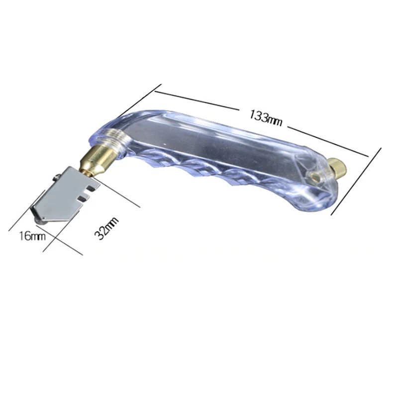 1 шт. пистолетная рукоятка стеклорез из карбида вольфрама витражный стеклорез зеркало для плитки ремонт режущих инструментов