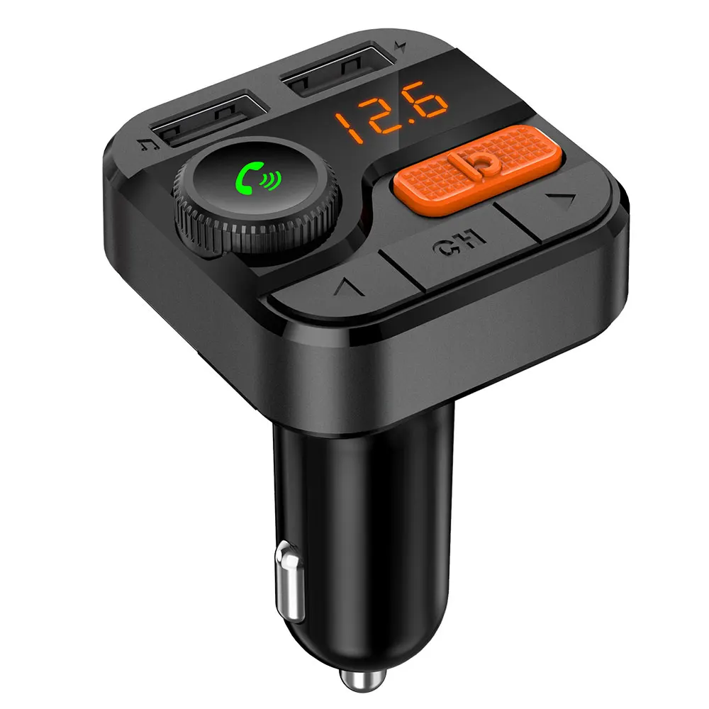 Vehemo двойной fm-трансмиттер с USB Bluetooth автомобильный комплект MP3 громкой связи Bluetooth универсальный музыкальный плеер