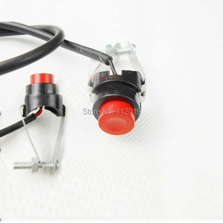 Универсальный однокнопочный рупорный переключатель мотоцикла, Байк, скутер, Электрический рупорный переключатель