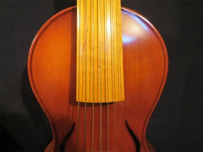 Барокко Стиль SONG Maestro 7 string(1") viola da gamba, богатый цвет#4339