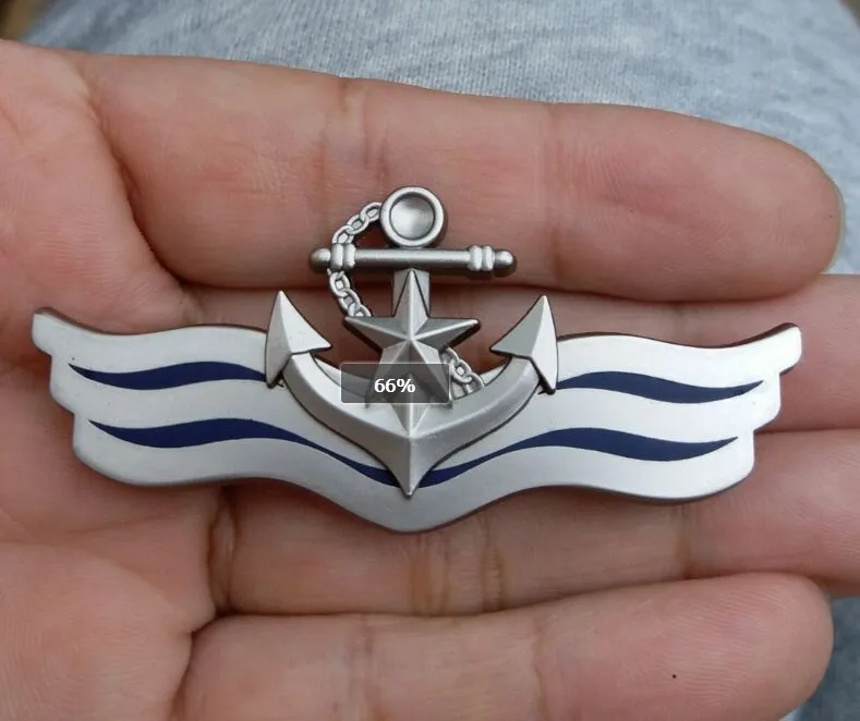 

China PLA Navy Marine Badge M07 TYPE Medal Russia ussr soviet union USA US NATO