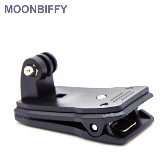 Hot 360 Degree Quick Release Rotary Backpack Hat Clip Fast Clamp Mount For GoPro Hero 2 3 3+ for Go pro Sports Action Cameras