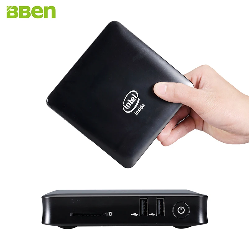 BBEN MN11 Mini PC Windows 10 Intel Z8350 4 ядра 2 ГБ 4 ГБ Оперативная память USB3.0 USB2.0 WiFi BT ПК без вентилятора мини компьютер Smart ТВ коробка