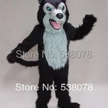 Большой плохой маскарадный костюм волка карнавальный костюм Mascotte Wild Animas тематический костюм необычный праздничный наряд костюмы SW884