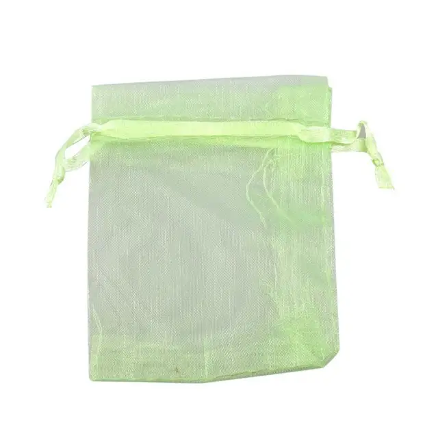 100pcs 7*9cm Organza Drawstring Gift Bags Wedding Favor Bags Jewellery Bags Embalagem Para Presente Christmas Gift Bags