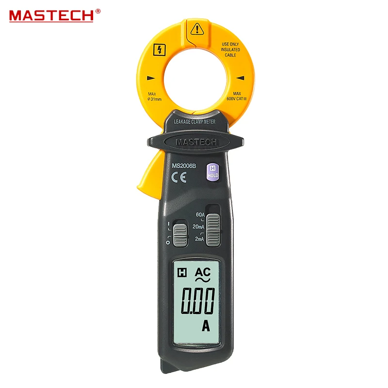 MASTECH MS2006B High Sensitivity AC Leakage Clamp Meter AC Current