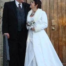 Белая винтажная накидка для невесты, куртки, зимняя теплая накидка для невесты, свадебное пальто из искусственного меха, наряды для холодной погоды, свадебные аксессуары