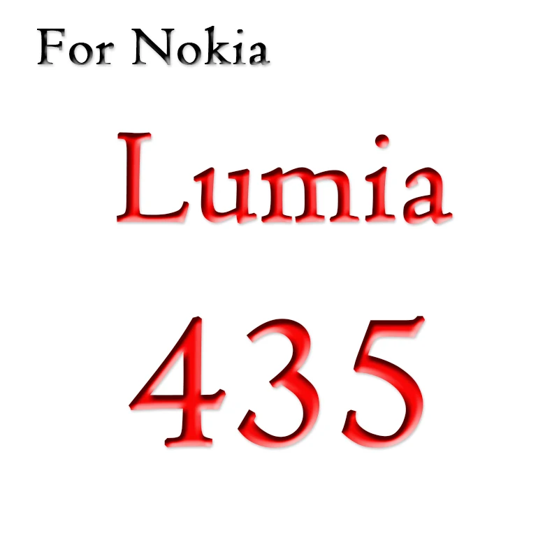 9 H закаленное Стекло защита экрана Флим Для Microsoft Nokia Lumia 1020 x 640XL X2 435 540 930 950 XL 530 730 550 650 1520 1320 - Цвет: Lumia 435