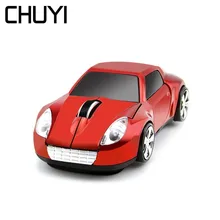 Беспроводная мышь мини-usb-накопитель в форме автомобиля оптическая мышь 2,4 ГГц 1600 dpi компьютерная игровая мышка-автомобиль с usb-приемником для ПК ноутбука рабочего стола