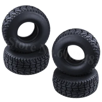 

4PCS 2.2 Inch Rubber Tires With Foam Inserts OD:126mm ID:62mm Width:51mm For 1/10 RC Rock Crawler Remote Control Car Tyres