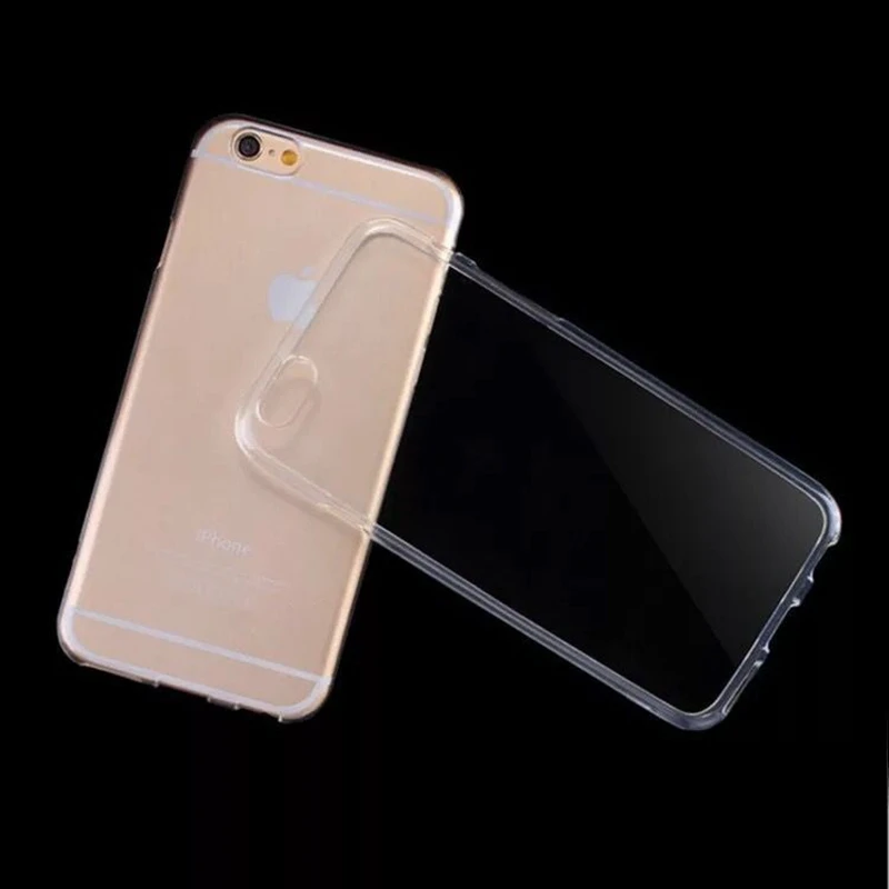 Роскошный прозрачный мягкий чехол из ТПУ для iphone 7 8 6 6s Plus 11 Pro X XS MAX XR прозрачные