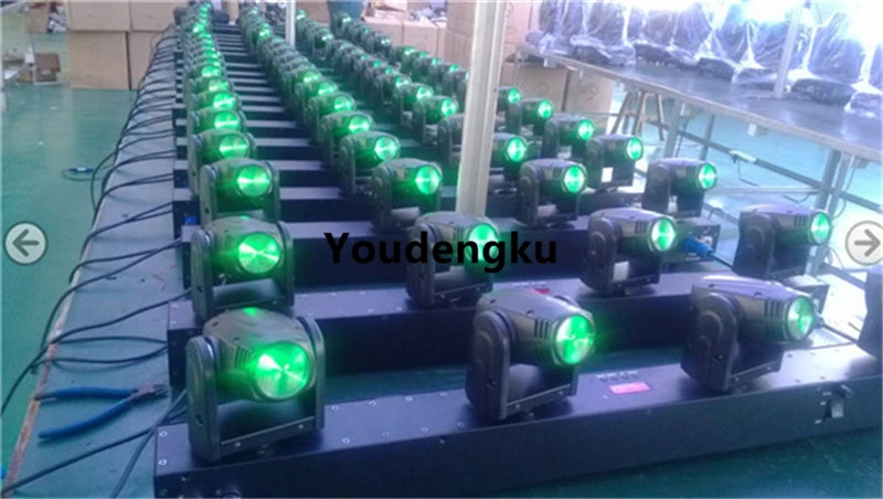 4 head moving light-green