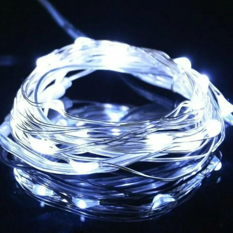 

1/2/5/10M LED Light String Copper Wire Fairy lights Holiday Lighting Gerlyanda Garland for Christmas Party Wedding Decoration