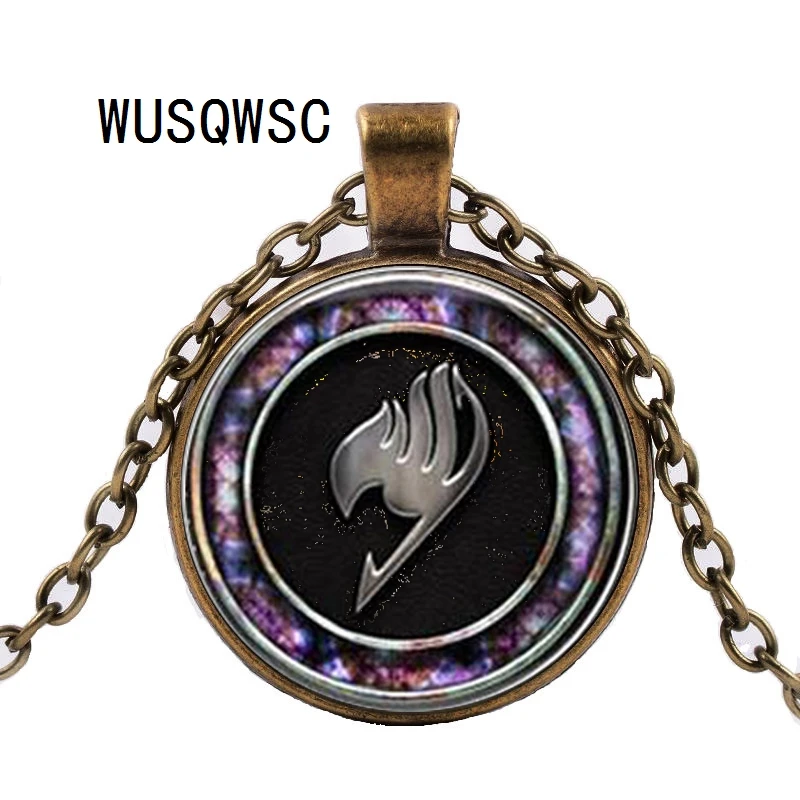 WUSQWSC новое стекло Сказочный хвост ожерелье сказочный орнамент Ювелирное круглая