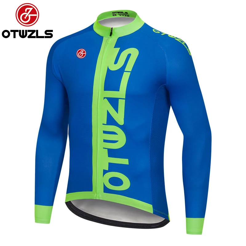 OTWZLS 2018 Long Sleeve Pro Cycling Jersey Man MTB