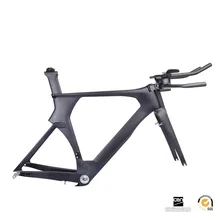 49/52/54/56cm Carbon Time Trial Triathlon Custom design TT Bike Frame UD Matt Bicycle Frameset