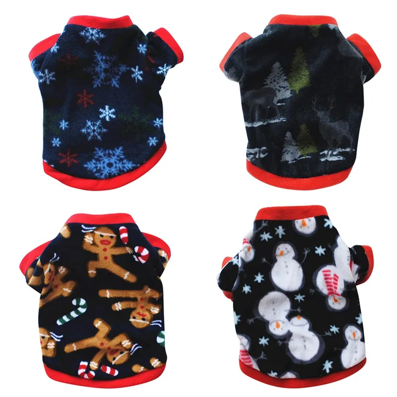 

Winter Dog Clothes Warm Puppy Outfit Pet Puppy Jacket Coat Chihuahua Fleece Soft Costume Christmas Pet Dog Cloth Accessories