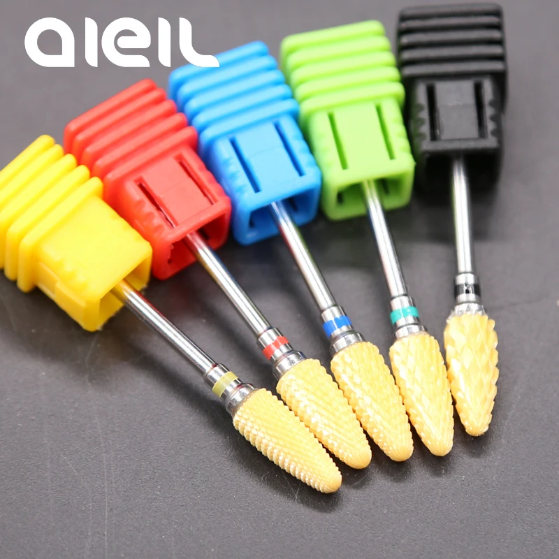 Nail Drill Bits Ceramic Milling Nail Drill Bits Manicure Mill Ceramic Machine Milling Cutters For Manicure Machine For Manicure  (3)